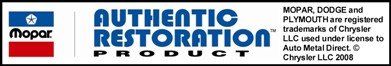 Groupe Network distribute authentic Mopar restoration products Qu&eacute;bec Quebec