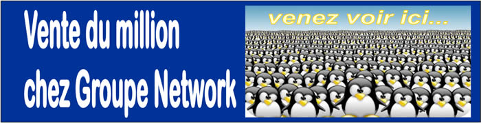 vente million chez Groupe Network