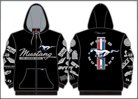 mustang hoodie