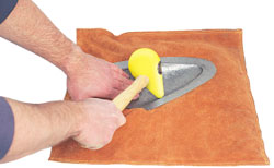 Panelbeater Sandbag And Teardrop Mallet Kit