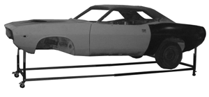Resto-rack support auto ajustable pour ford, GM, et Mopar