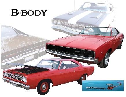 B-body pi&egrave;ces qualit&eacute; MOPAR amd auto m&eacute;tal direct metal Groupe Network Emmanuel
