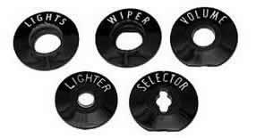 Chevy Bezel Indicator Set, 1957
