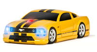 MUSTANG JAUNE STRIPE NOIR